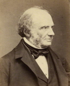 A vintage photo of Lord John Russell.